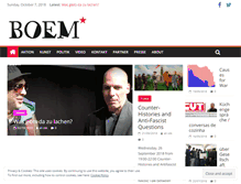 Tablet Screenshot of boem.postism.org